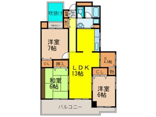 第２ハイツライラックの物件間取画像